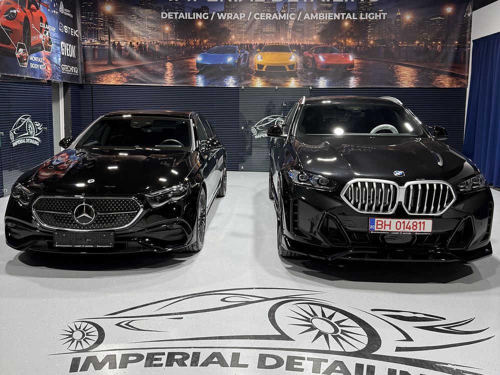 Două mașini finalizate în showroomul Imperial Detailing Oradea